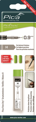 Pic une recharge fine sèche 7050 | h | blister - pi7050sb