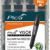 Pic une recharge permanente pour visière 991 46 | noir - pi99146