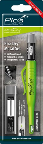Pic un ensemble de métal sec 30800 | a-dry + traceur - pi30800
