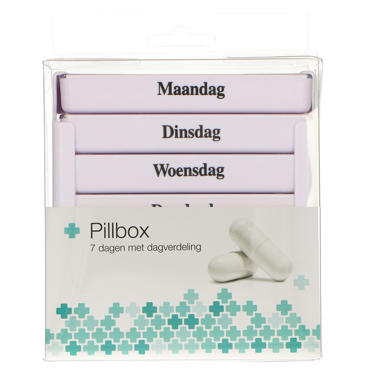 JVDL PILL BOX Semaine 4 Cours par jour blanc