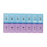 Dose de pilule jvdl 7 jours matin soir bleu violet - afbeelding 1