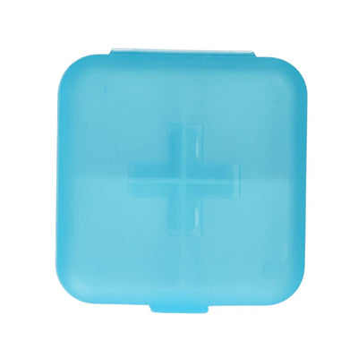 JVDL PILL BOX plus 4 compartiments bleu