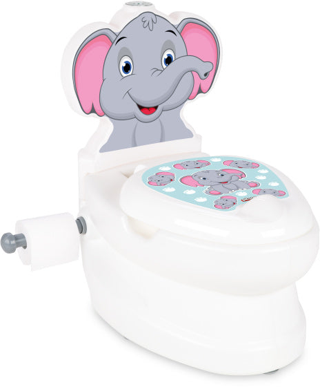 Pilsan Elephant Educational Plaspot White Grey