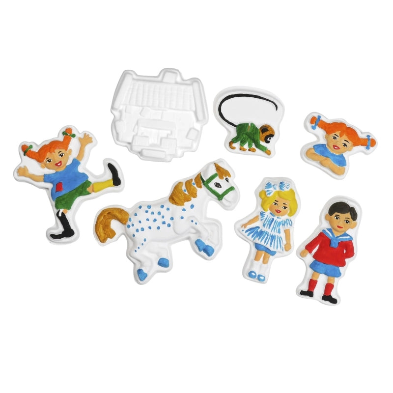 Licences livres pour enfants Pippi Brindacier - set en plâtre
