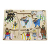 Licences livres pour enfants Pippi Brindacier - puzzle coulissant en bois