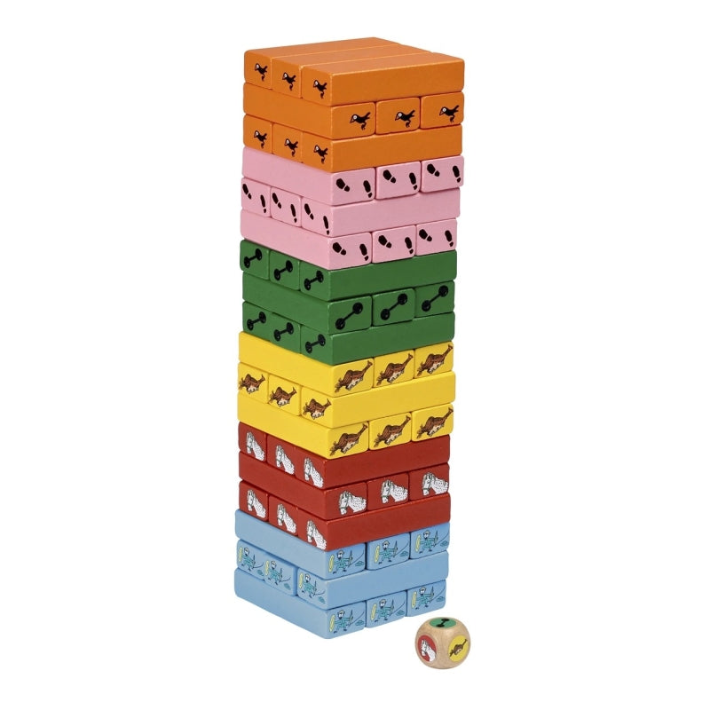 Licences livres pour enfants Pippi Brindacier - jeu de tour à empiler