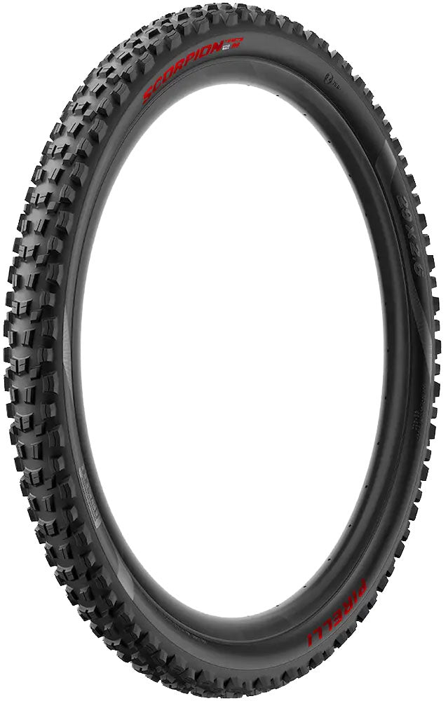Pirelli scorpion™ e-mtb m - pneu pliable tout terrain mixte 29x2,6 hyperwall color edition