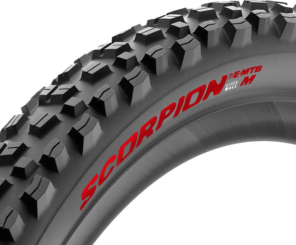 Pirelli scorpion™ e-mtb m - pneu pliable tout terrain mixte 29x2,6 hyperwall color edition