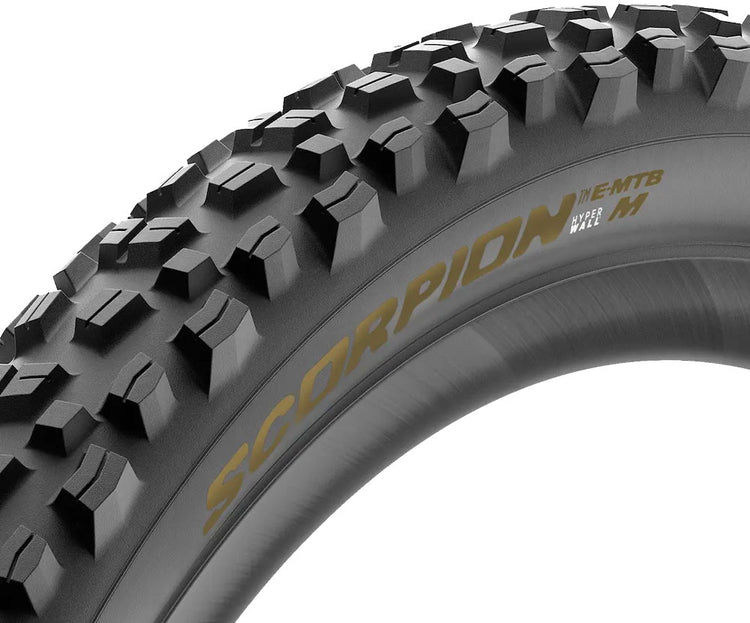 Pirelli scorpion™ e-mtb m - pneu pliable tout terrain mixte 29x2,6 hyperwall color edition
