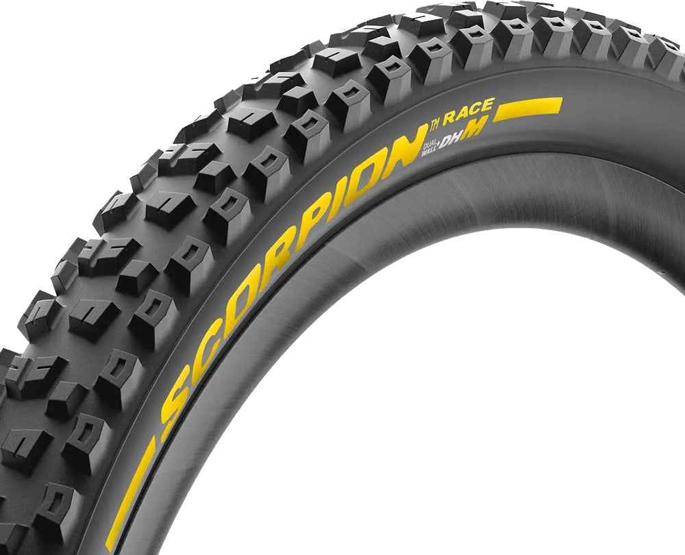 Pirelli scorpion™ race dh m - pneu souple tout terrain mixte 29x2,5 double paroi