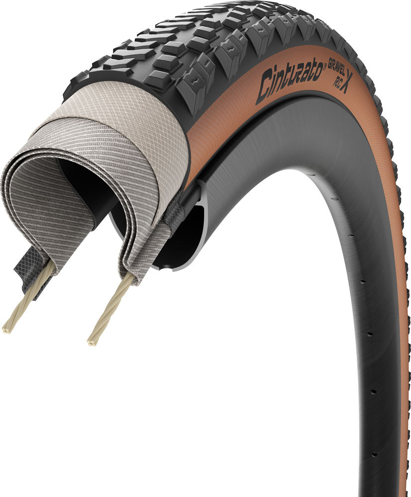 Pirelli 40-622 cinturato gravier rc-x techwall x speedgrip classique pliable 4332800