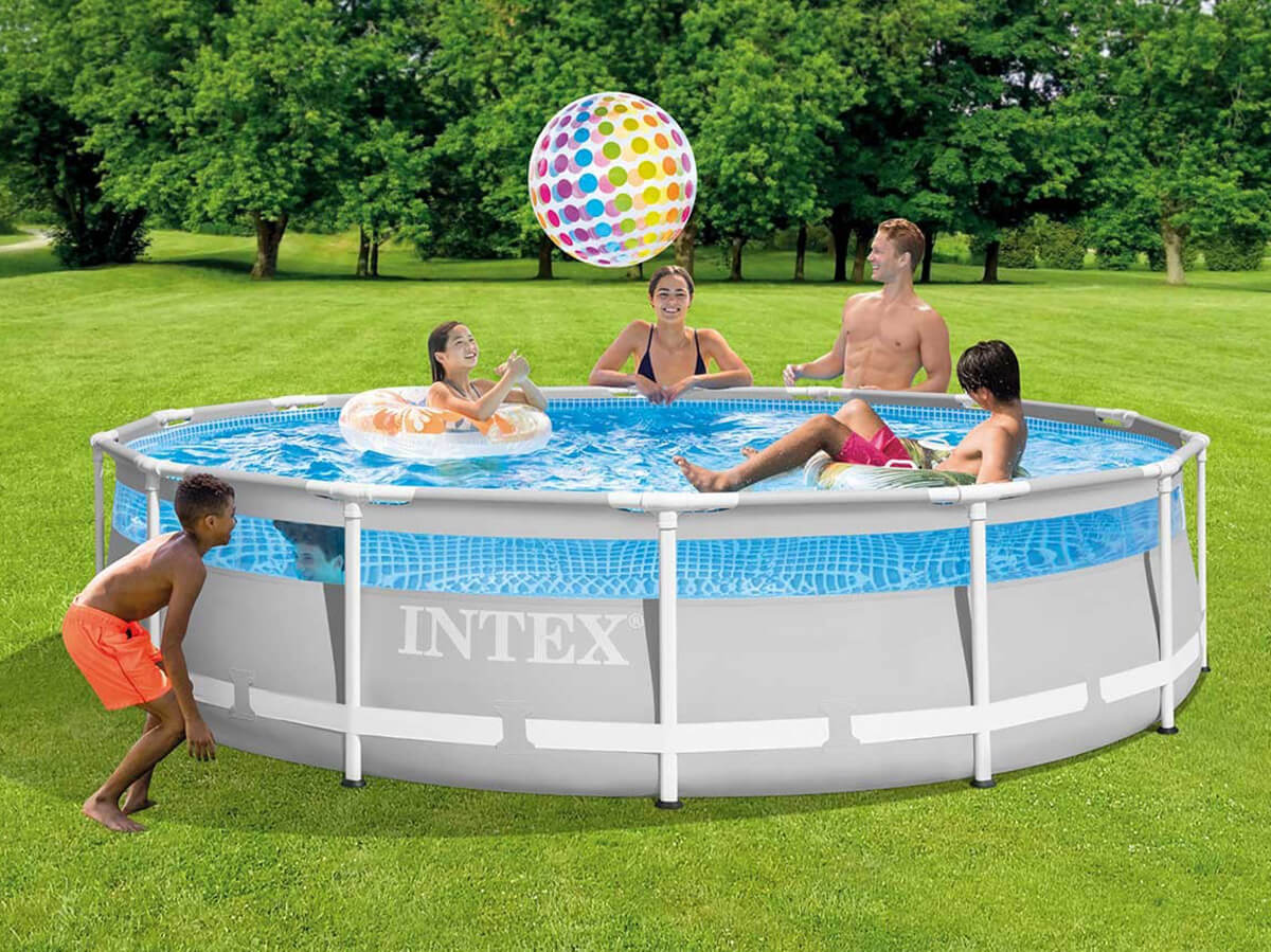 Piscine Intex Prism Frame Clearview 427 x 107 cm