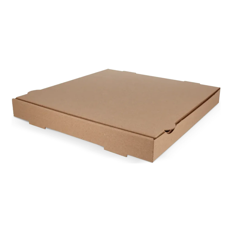 Boîtes à pizza 32x32x4,2 cm kraft bio (100 pièces)