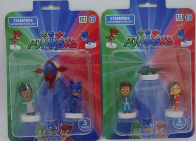 Goliath PJ Mask Stamp Set 3 PAPS, 24 timbres différents sont disponibles
