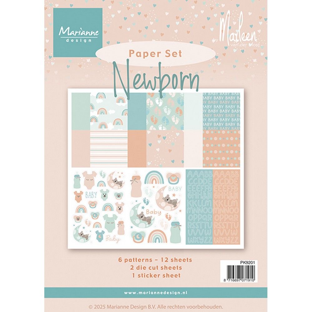 Marianne design • ensemble de papier new born by marleen