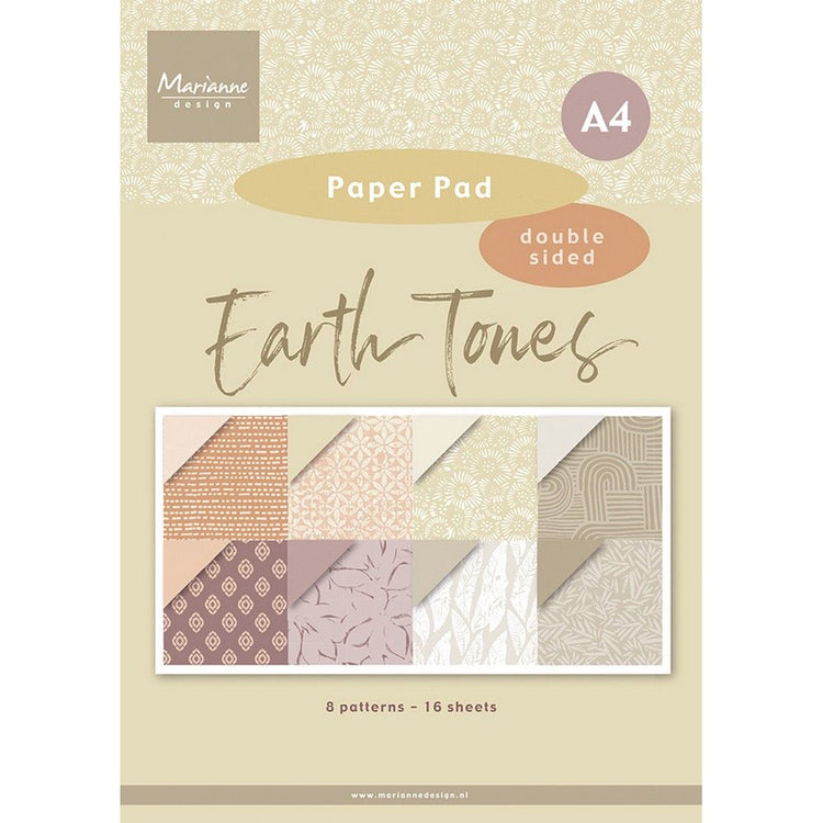 Marianne design • bloc de papier a4 tons terre