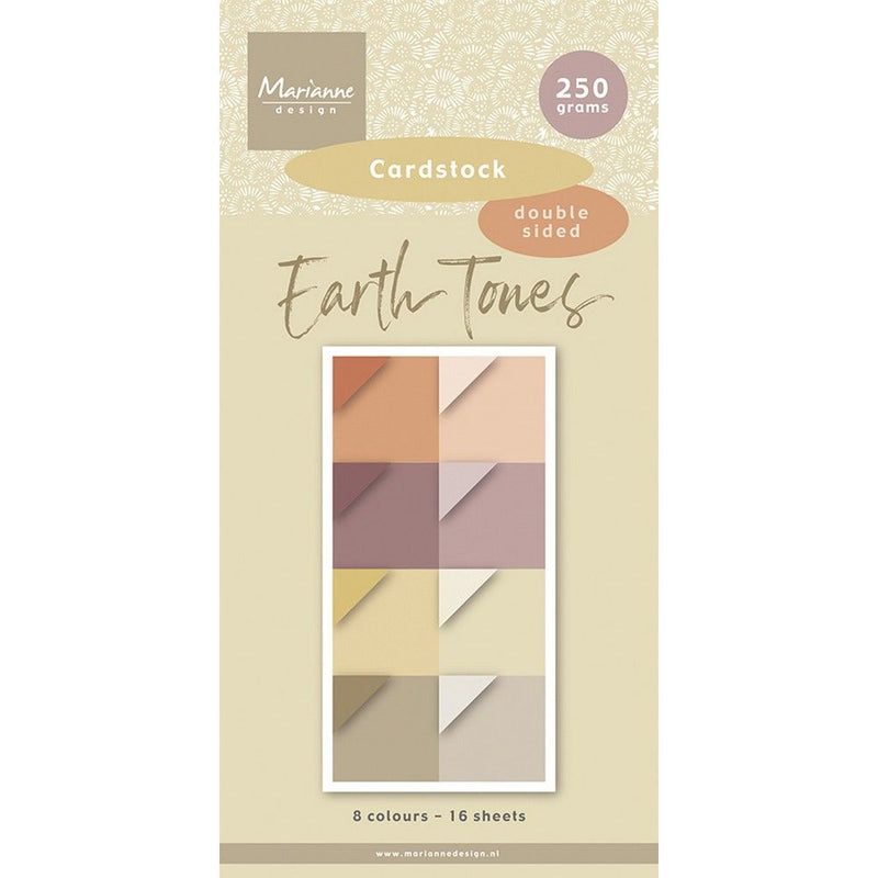 Marianne design • bloc de papier cartonné tons terre