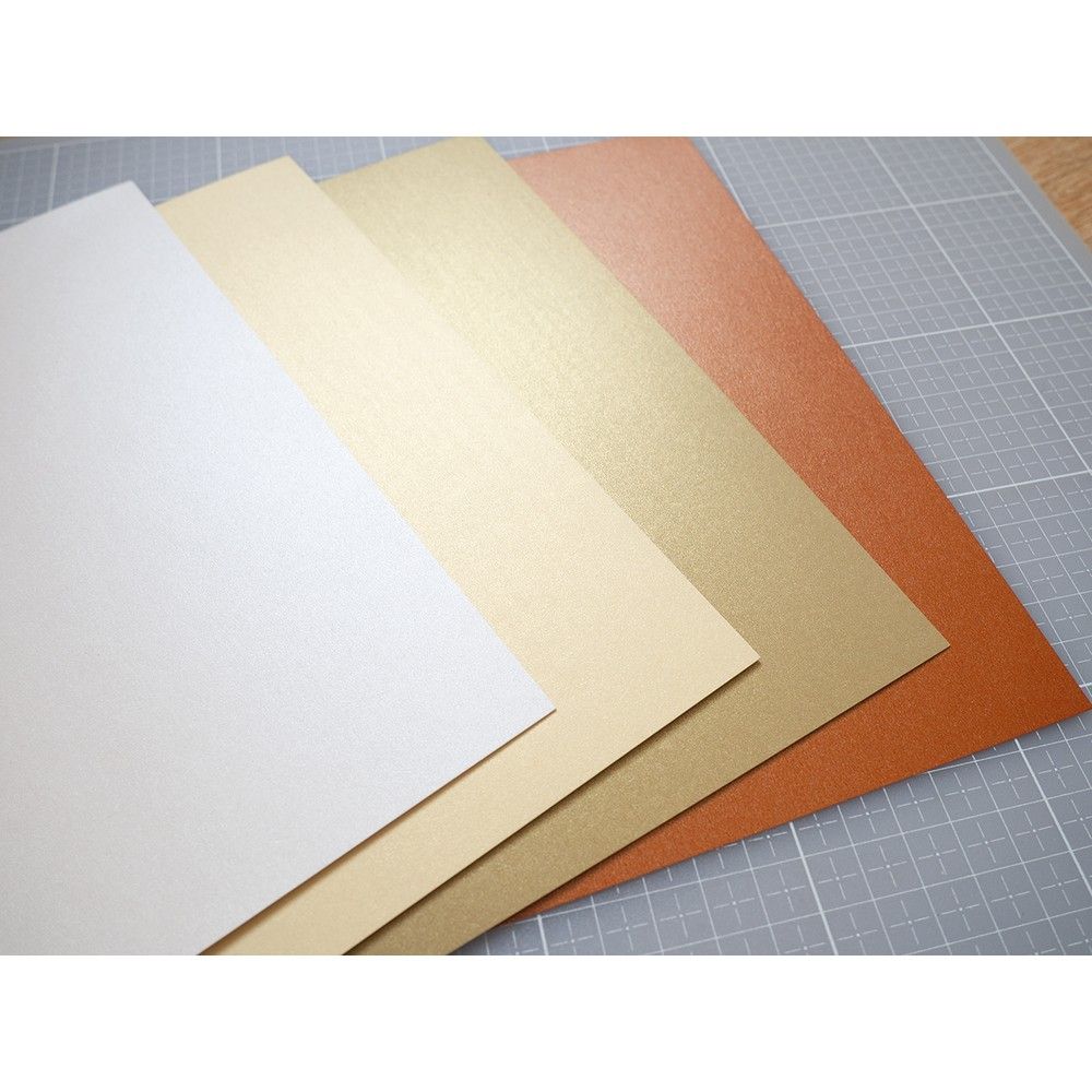 Marianne design • bloc de papier a5 tons terre chatoyants