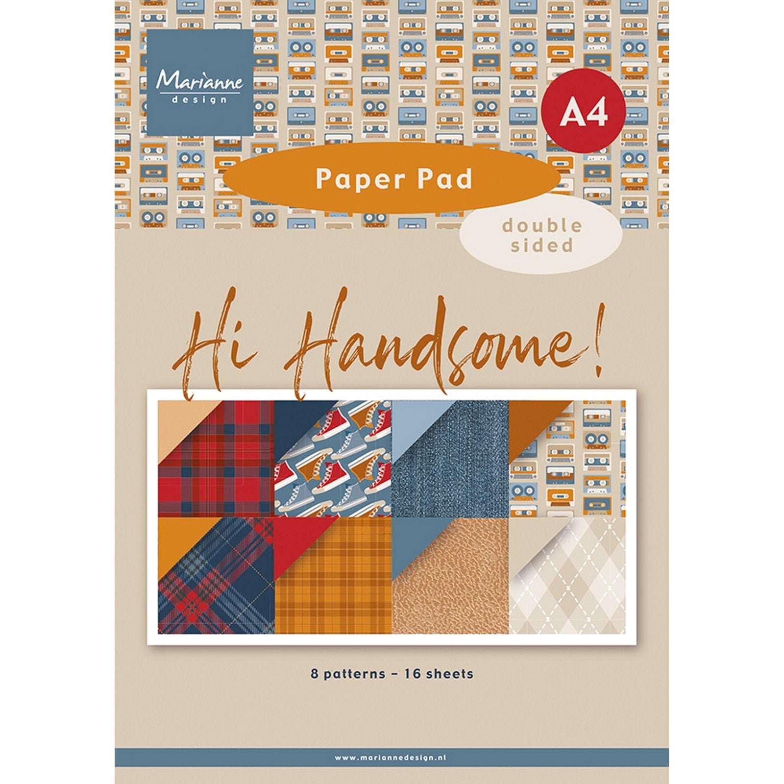 Marianne design • bloc papier a4 salut beau !