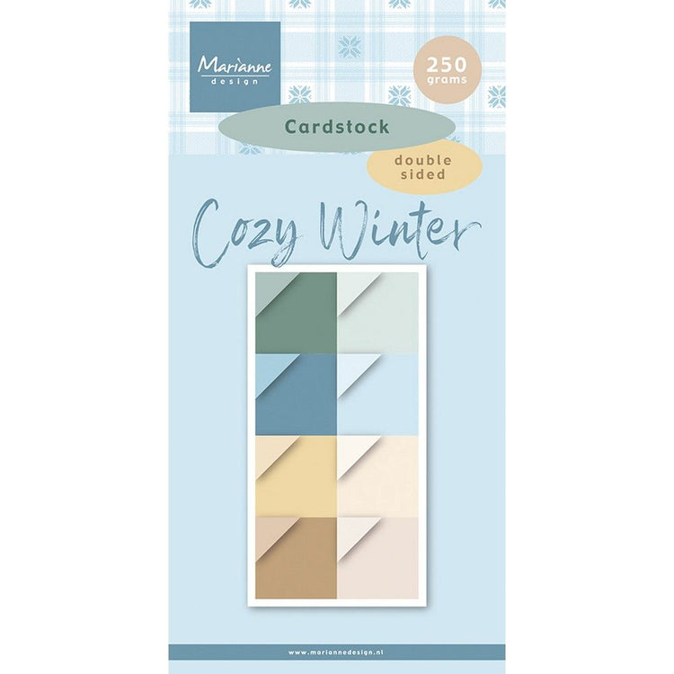Marianne design • papier cartonné hiver douillet