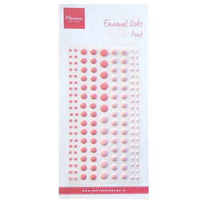 Marianne design • émail à pois deux roses