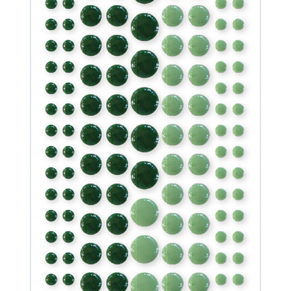 Marianne design • décorations points émail - bicolore vert