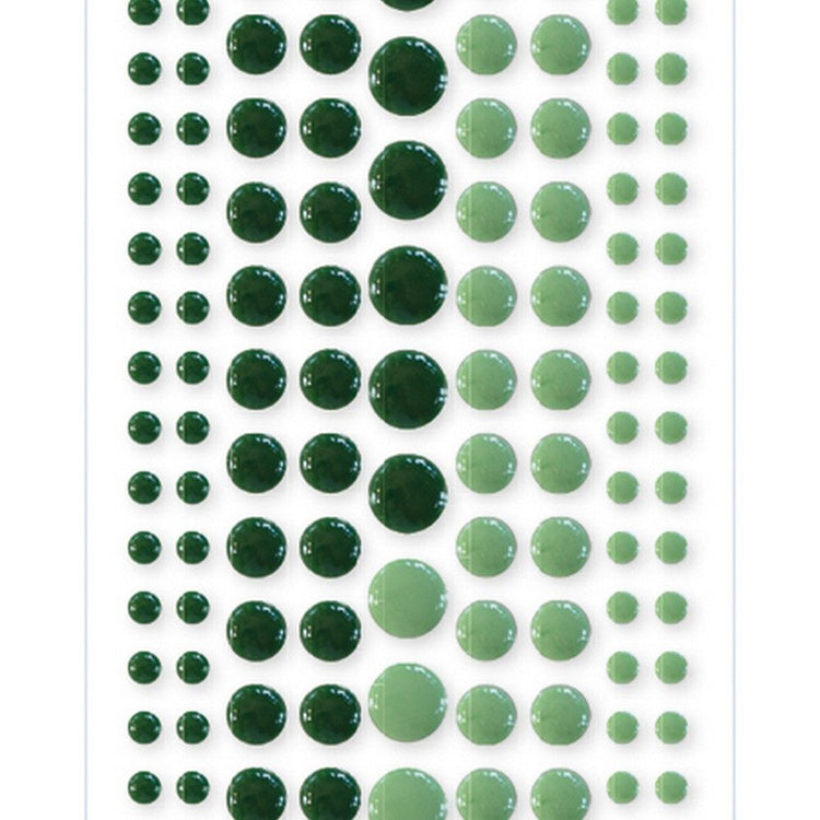 Marianne design • décorations points émail - bicolore vert