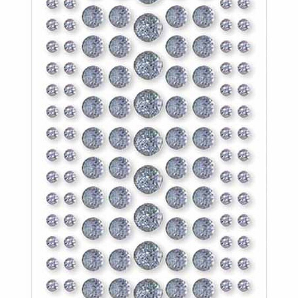 Marianne design • décorations points émail paillettes argent