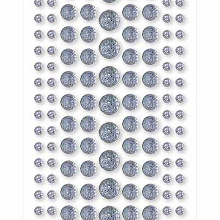 Marianne design • décorations points émail paillettes argent