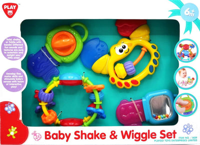 Baby Shake and Wiggle 4 pièces avec des sons
