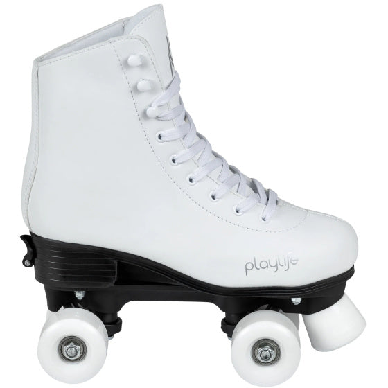 Playlife Patins à roulettes junior blanc taille 35 38