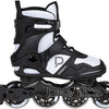 Playlife Cloud Fitness en ligne Skates 82A Black White Taille 40
