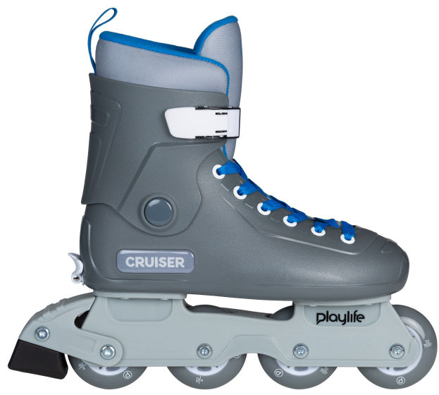 PlayLife Cruiser Gray Inlineskates Gray Junior Grey Size 31-34
