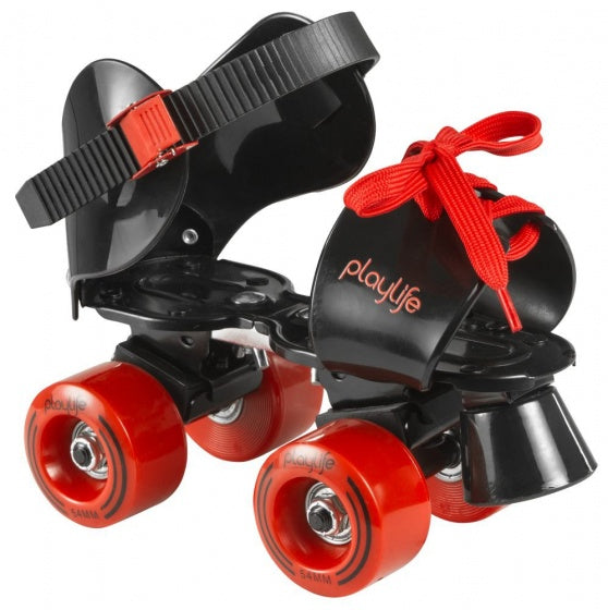Playlife Sugar roller skates junior noir rouge taille 28 37