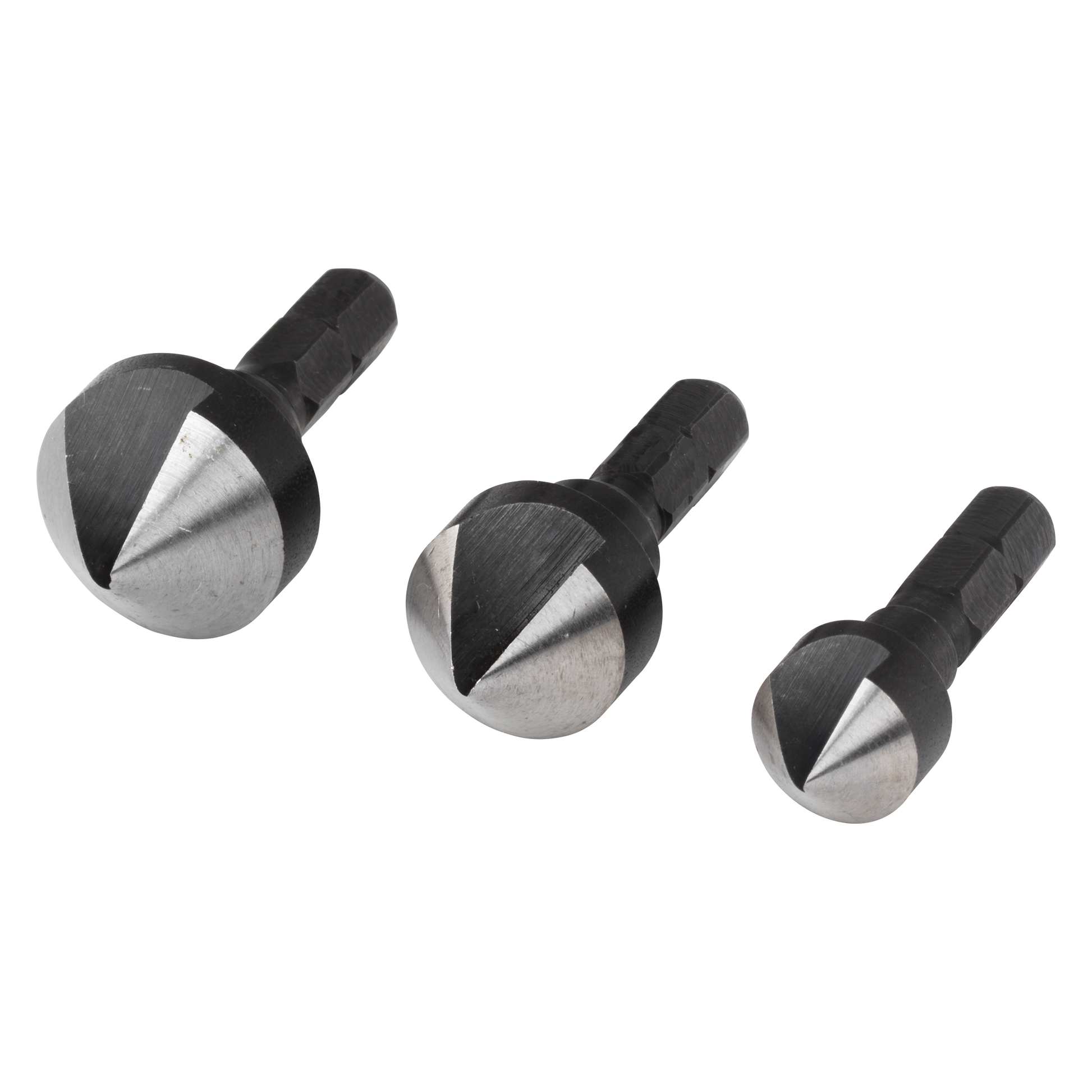 Wolfcraft Wolfcraft Kegelzinkboorset Metal 3 pièces 2584000