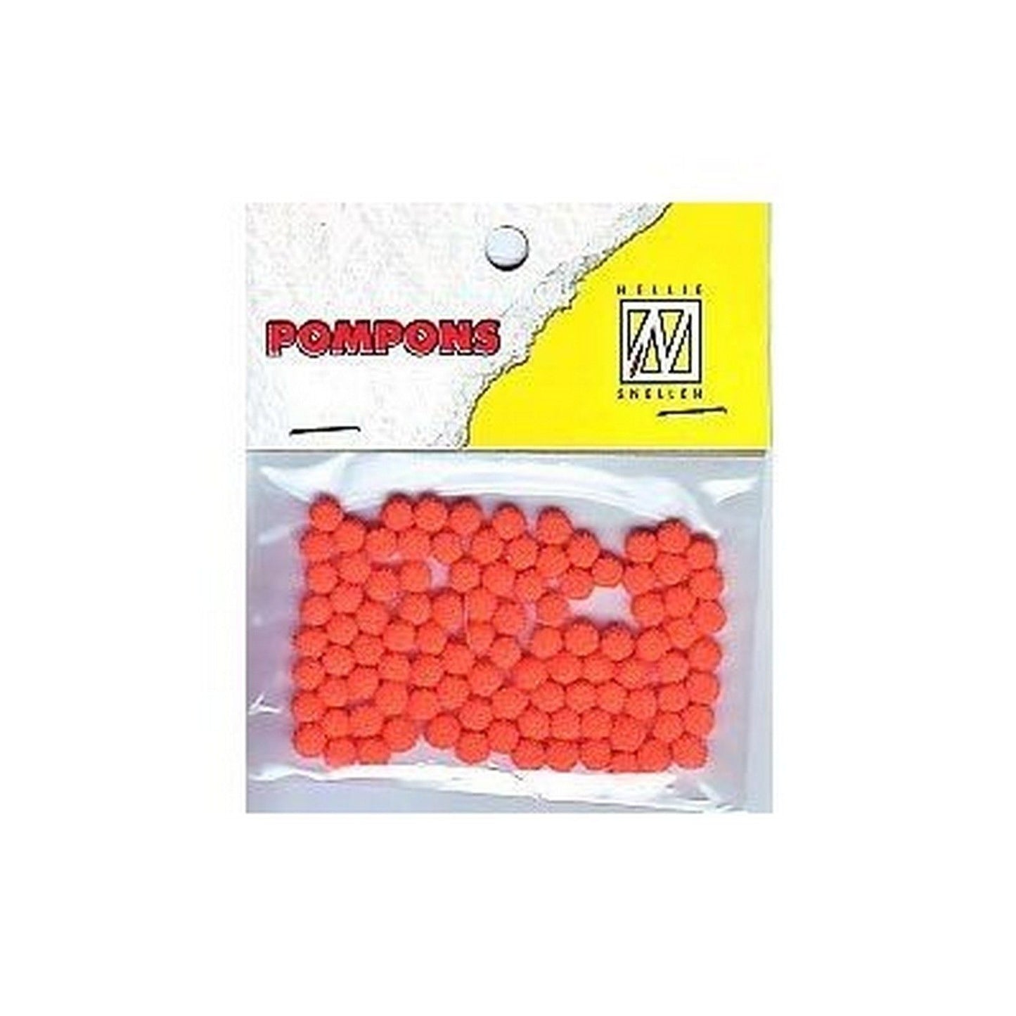 Le choix de Nellie • pompons mini 3mm 100 pièces pqt col. 16 oranges