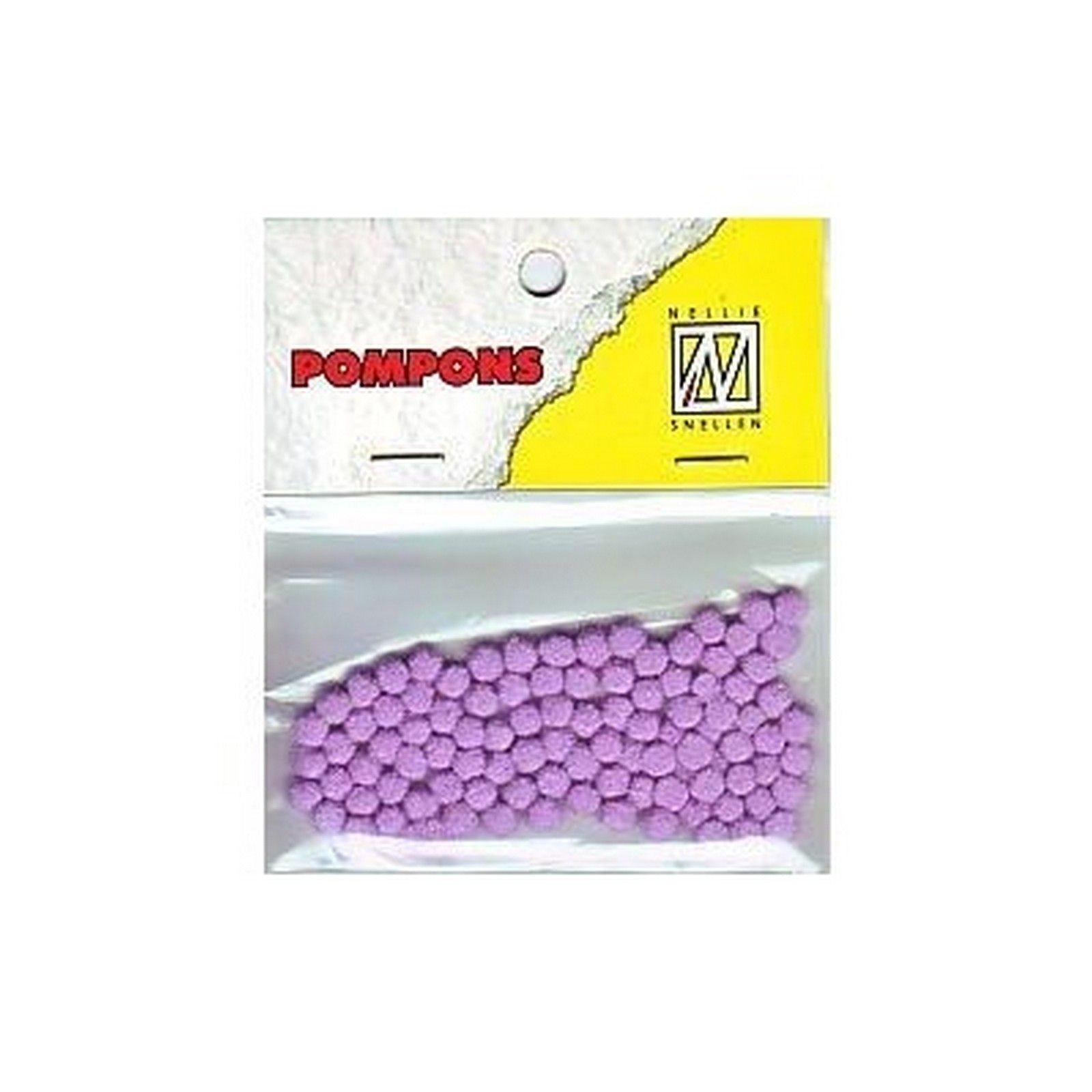 Le choix de Nellie • pompons mini 3mm 100 pièces pqt col. 17 orchidée