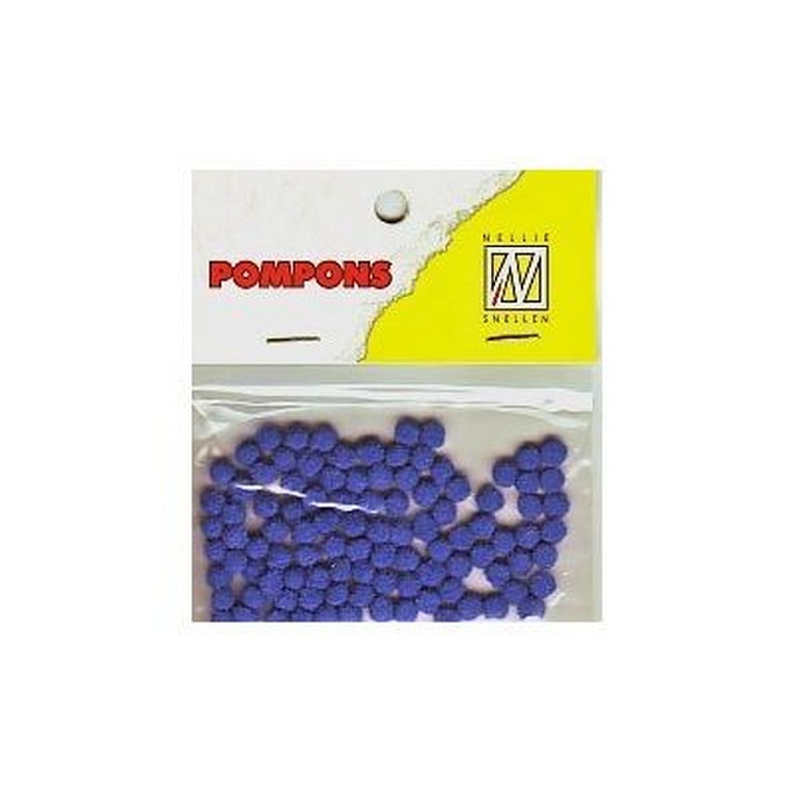 Le choix de Nellie • pompons mini 3mm 100 pièces pqt col. 09 bleu roi