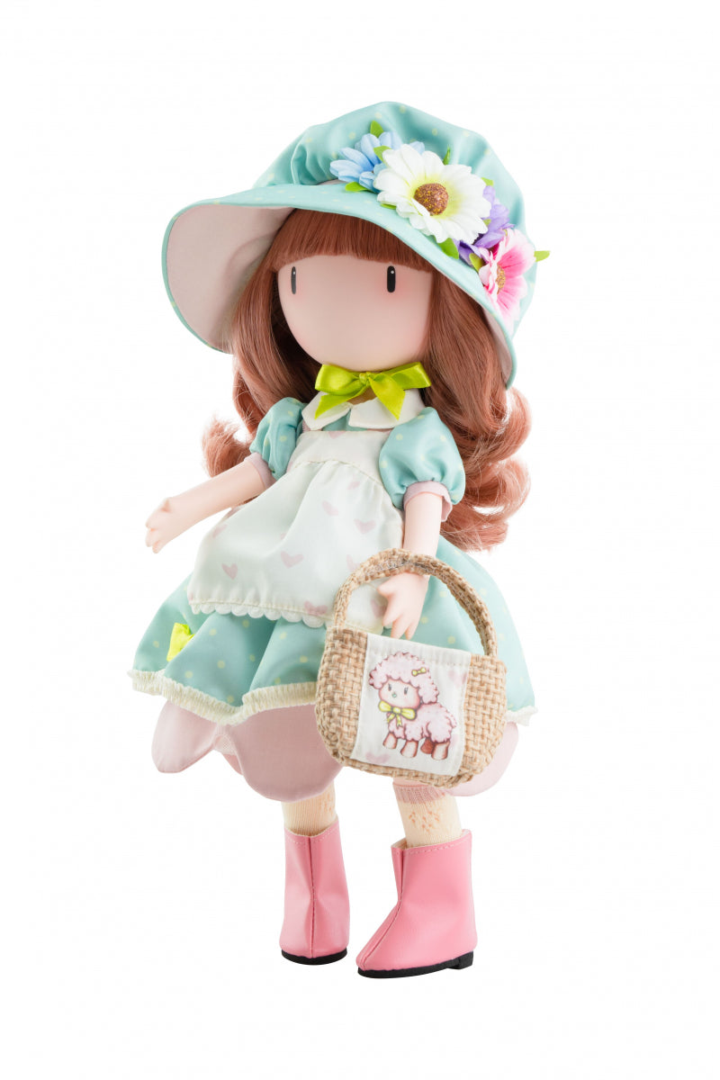 Poupée Santoro Gorjuss 'petit bip' (32cm)