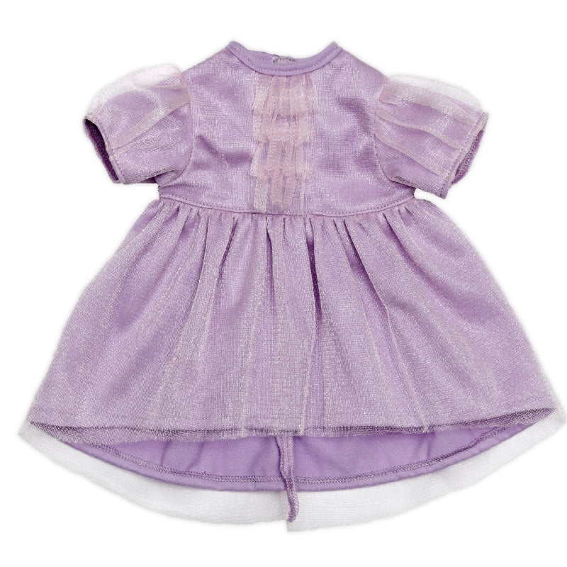 Vêtements de poupée Skrallan, robe de soirée violette (36-40 cm)