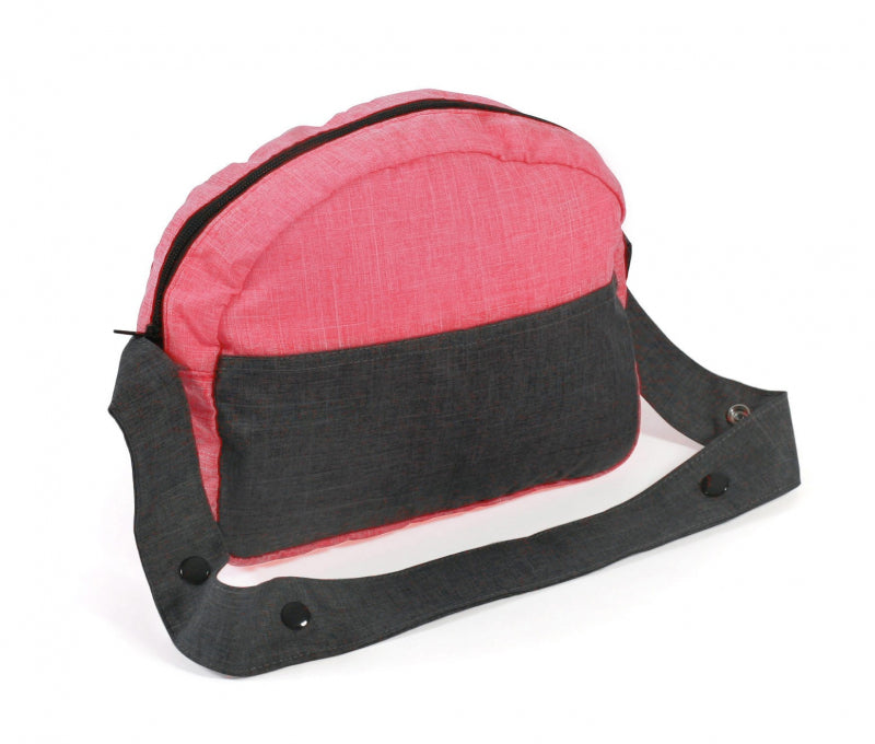 Sac à langer poupée Bayer chic (gris rose foncé)