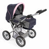 Bayer chic landau de poupée leni combi (bleu foncé avec coeur)