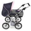 Bayer chic landau de poupée leni combi (bleu foncé avec coeur)