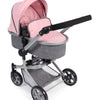 Bayer chic landau pour poupée Mika combi (gris rose clair)