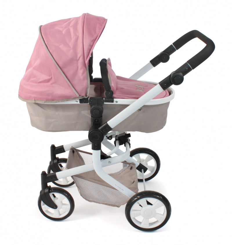 Bayer chic landau pour poupée mika combi (ours rose taupe)