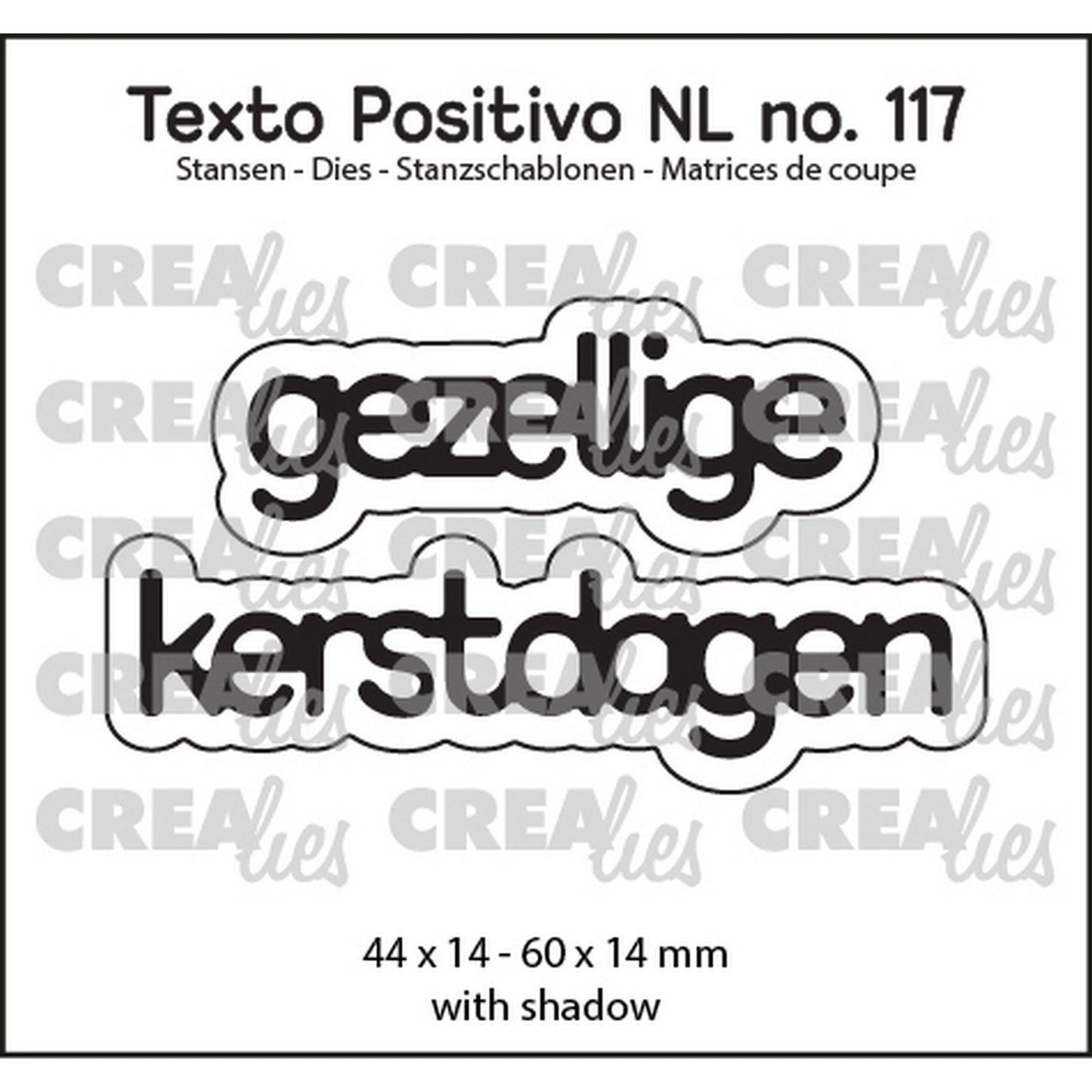 Crealies • texto positivo fr passez un joyeux Noël