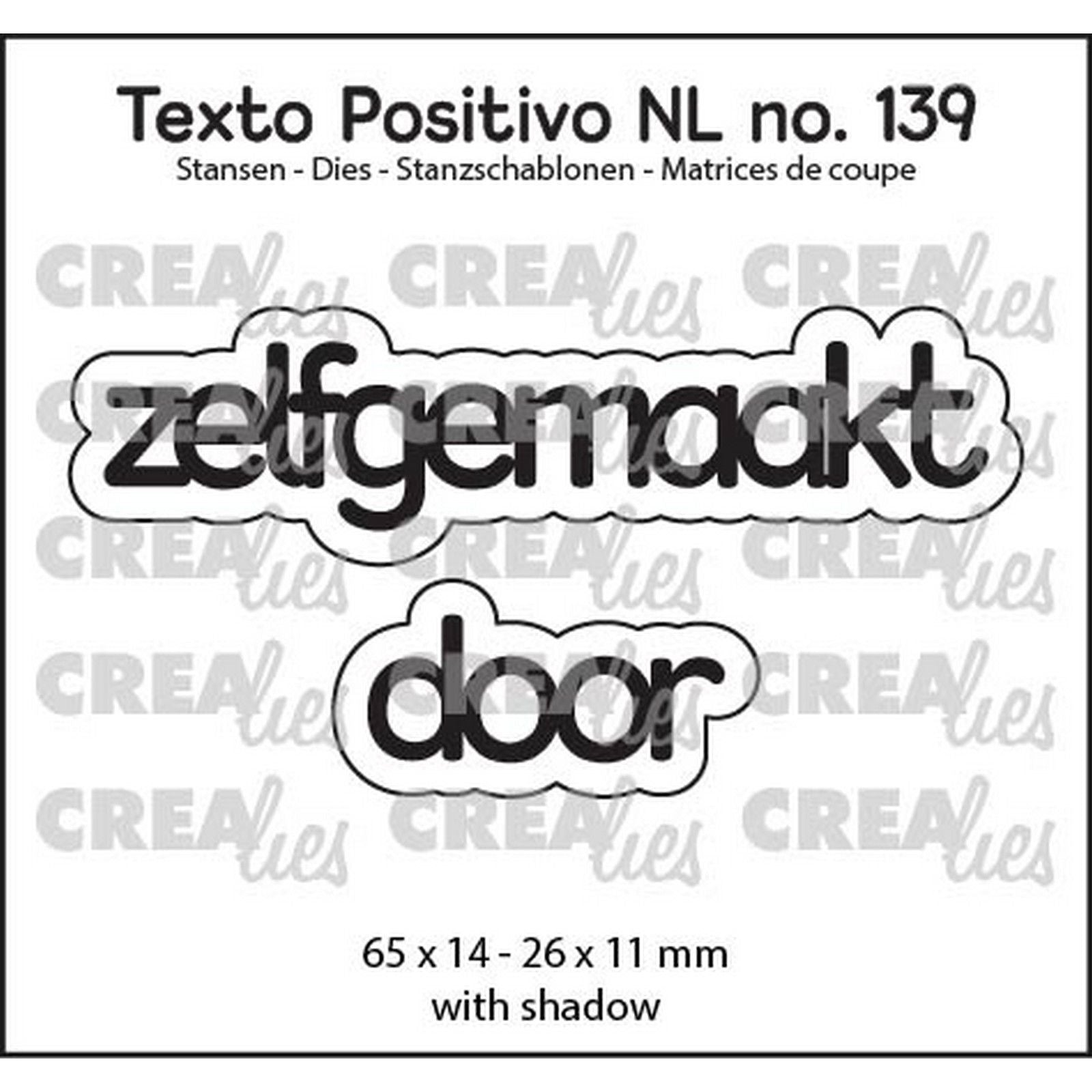 Crealies • texte positif fait maison par