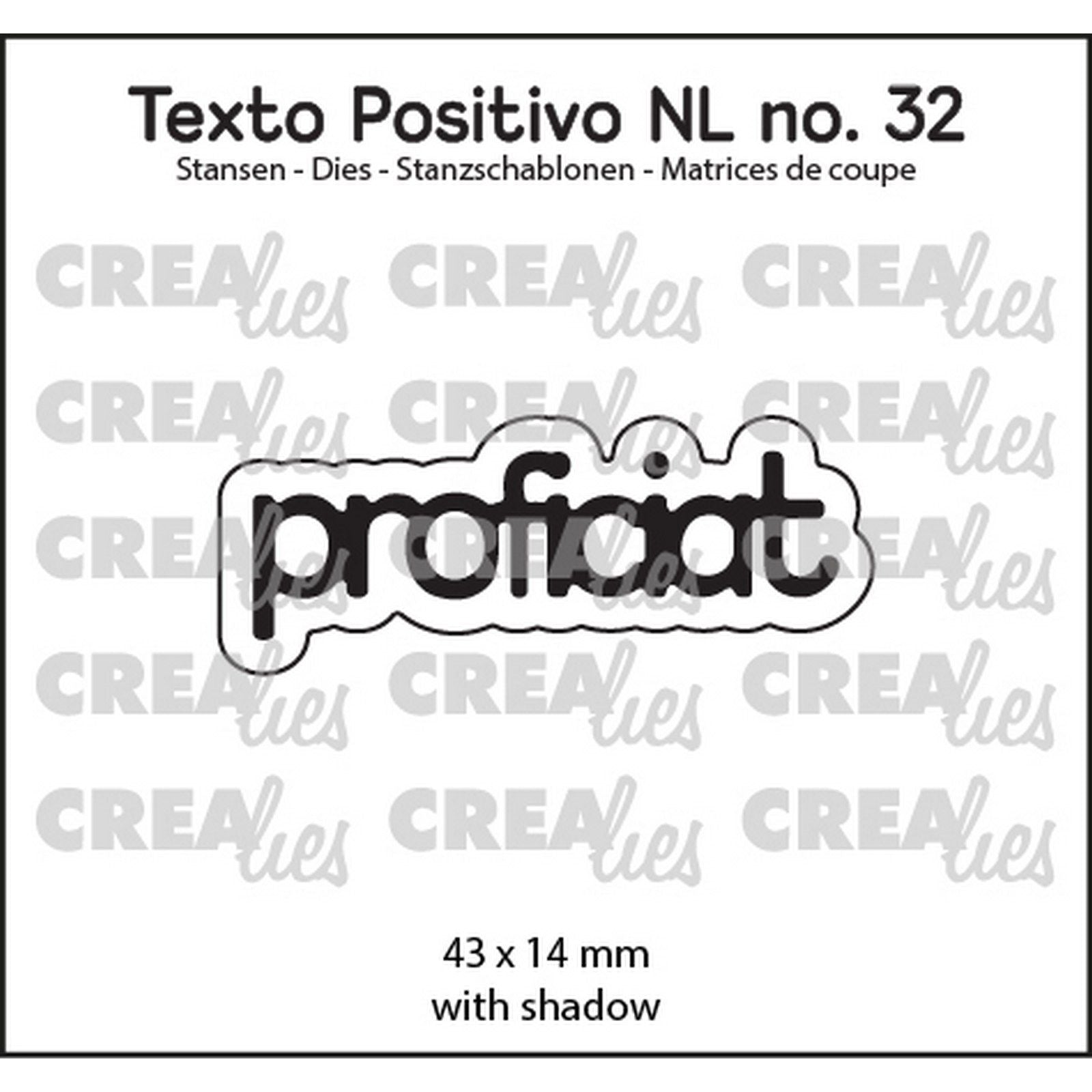 Crealies • texto positivo en dies félicitations