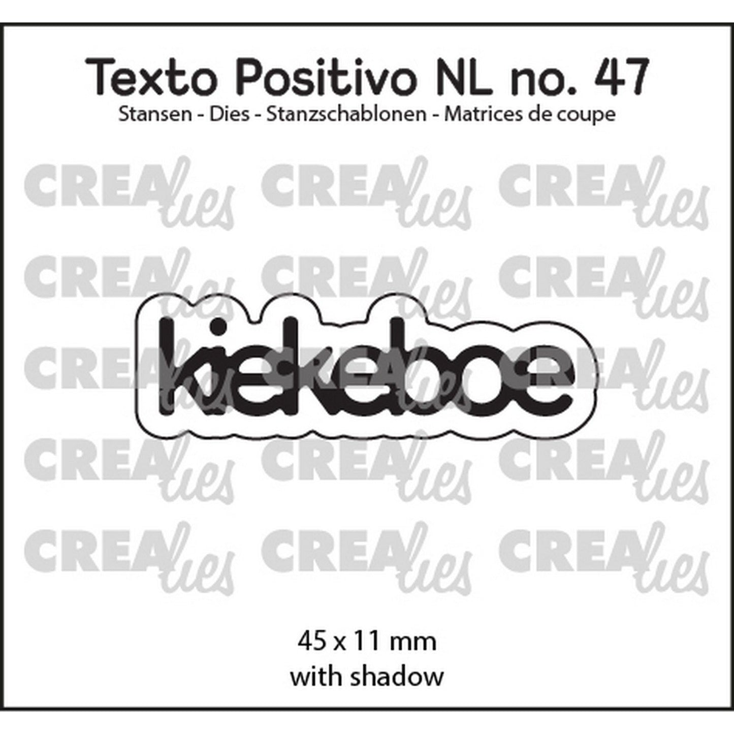 Crealies • texte positif et ce coucou