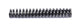 Passage post-moderne Pash Four Cushy Longueur 115 mm noir